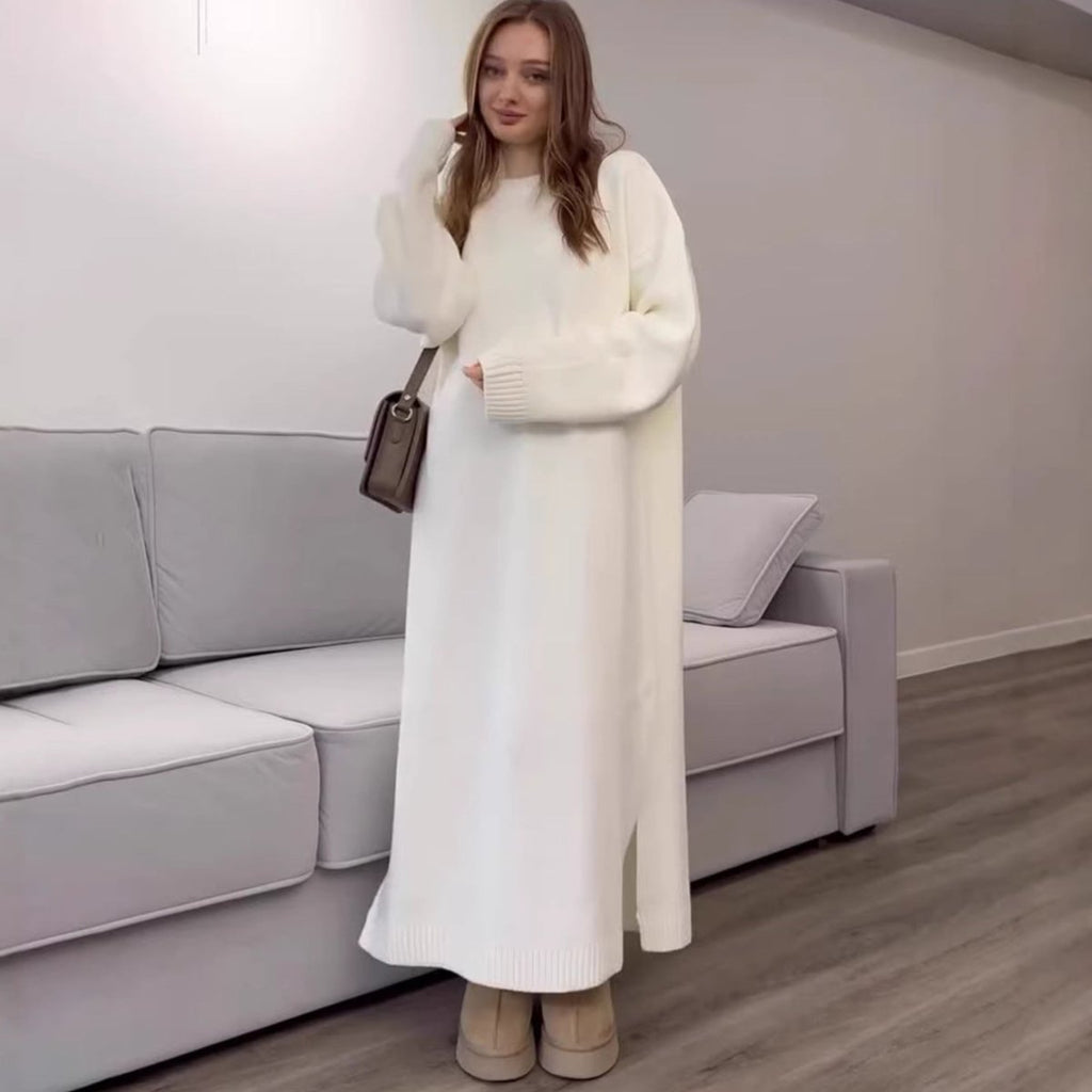 PrimaKind Ribbed Knit Maxi Dress