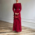 Primakind Tiered Evening Dress