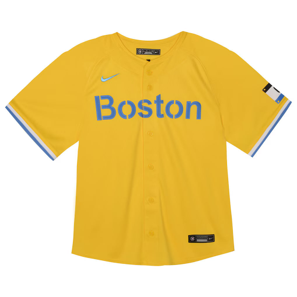 Toddler Boston Red Sox David Ortiz Nike Gold City Connect Limited Player Jersey
