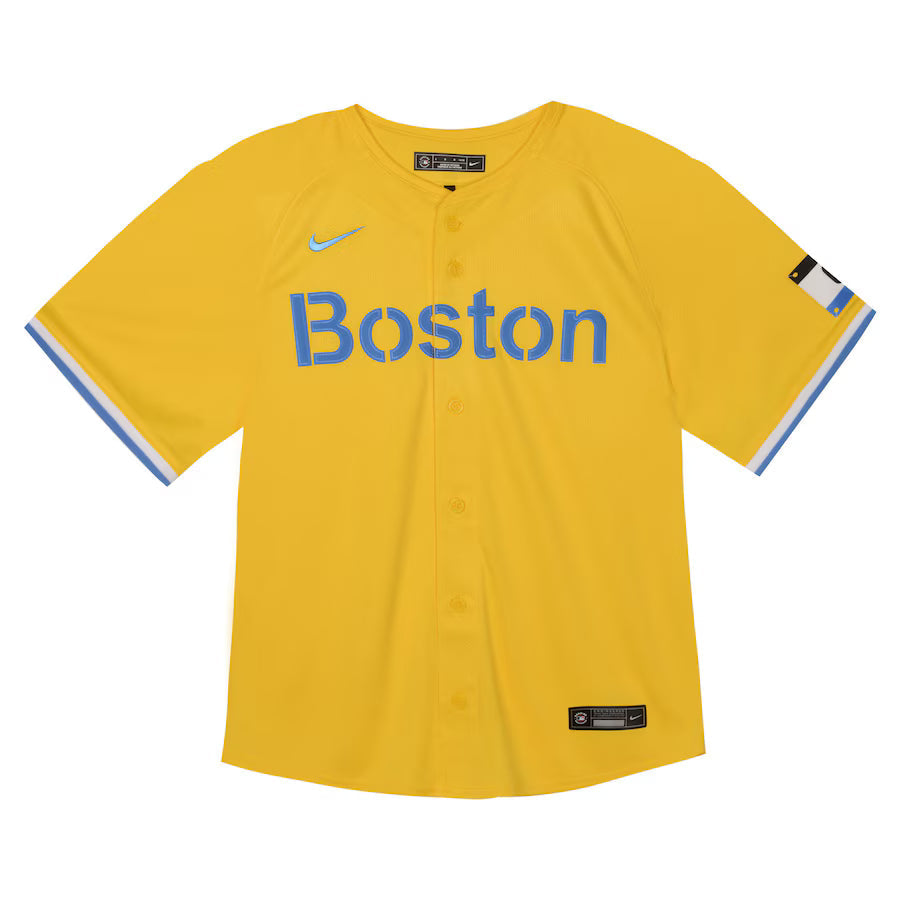 Toddler Boston Red Sox Nike Gold City Connect Limited Jersey