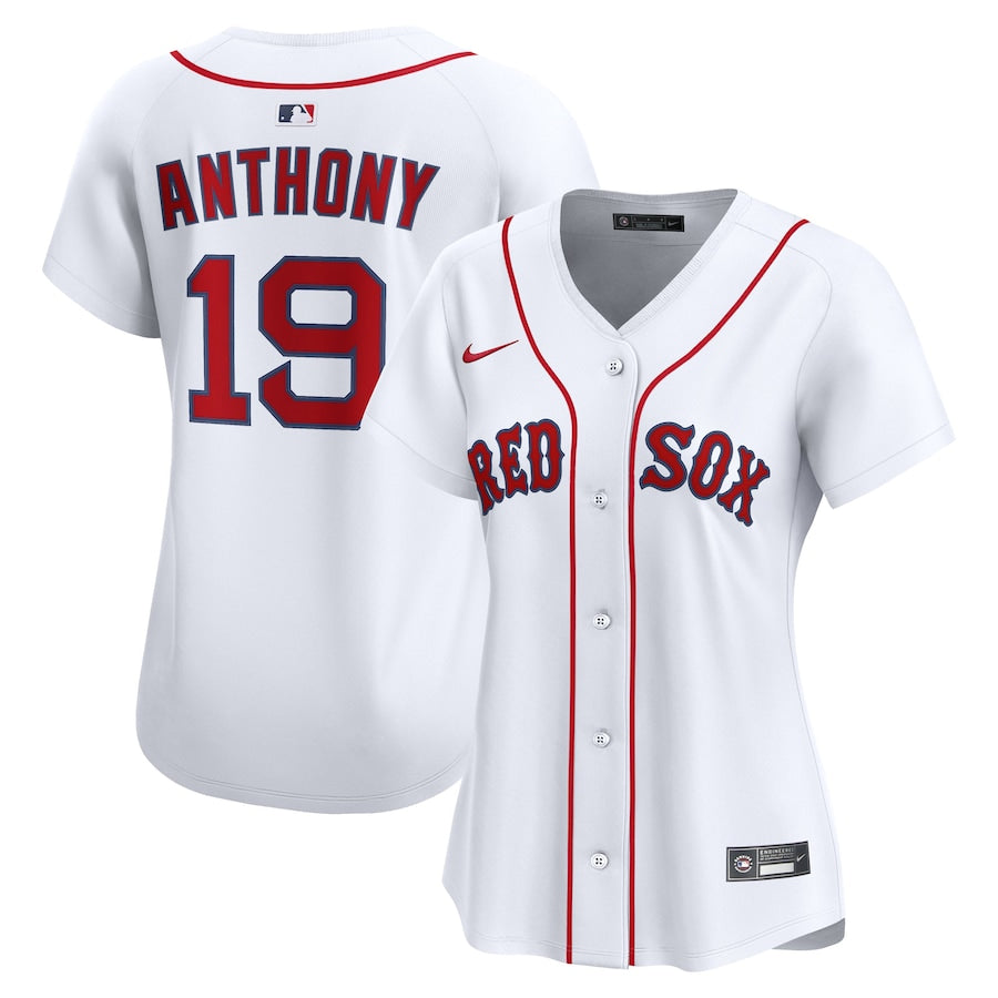 Women's Boston Red Sox Roman Anthony Nike White Home Limited Player Jersey