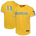Youth Boston Red Sox Rafael Devers Nike Gold City Connect Limited Player Jersey