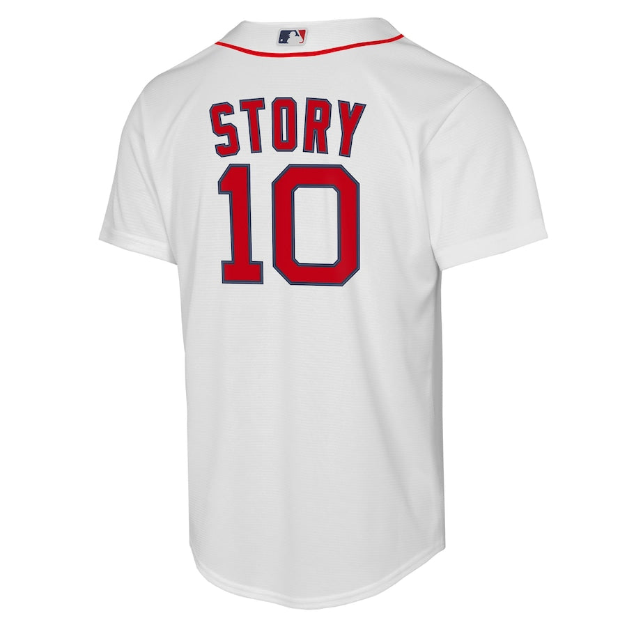 Youth Boston Red Sox Trevor Story Nike White Home Replica Player Jersey